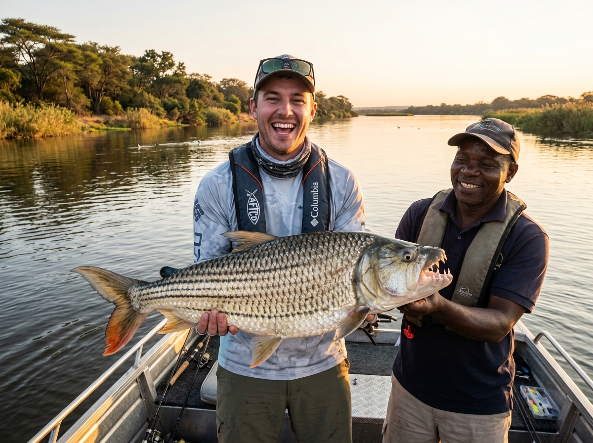 Tiger Fishing Catch